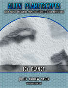Alien Planetscapes 1 - Icy Planet